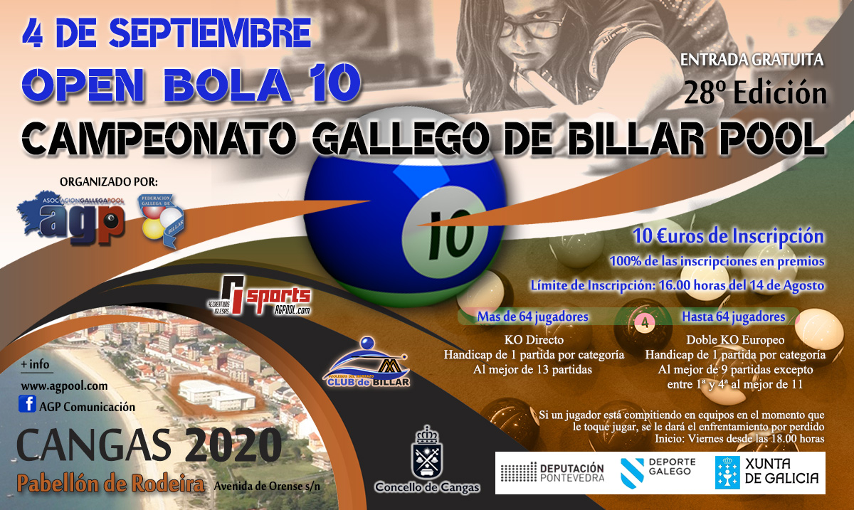 OPEN BOLA 10 - CAMPEONATO GALLEGO DE BILLAR POOL